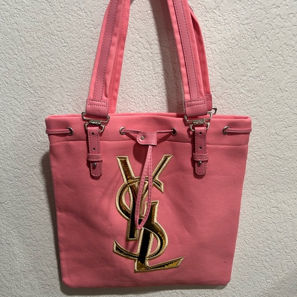 YSL Beauty Pink Women's Tote Bag - GWP 13.5 x 13.5 - New!! - Picture 5 of 12